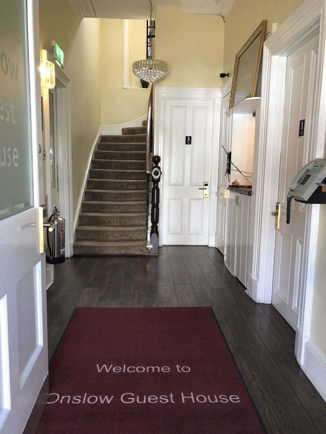 Onslow Guest House Glasgow Eksteriør billede